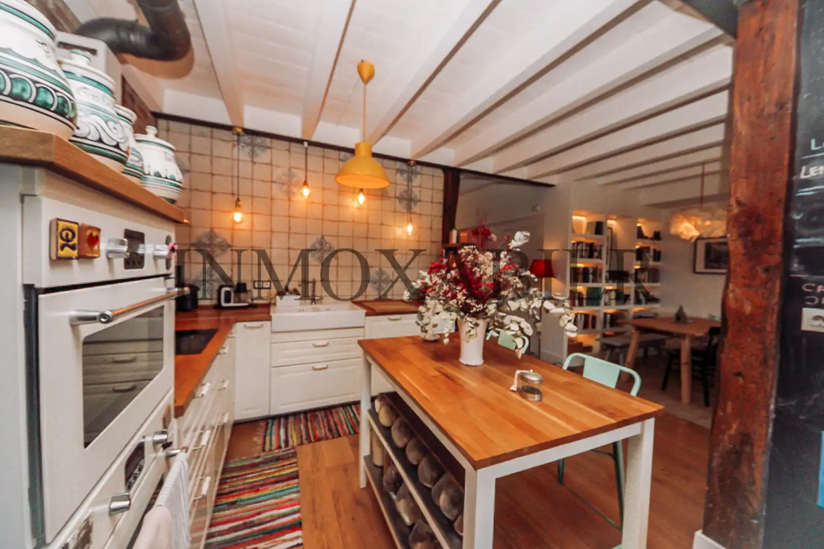 Cocina de Dúplex en venta en Bilbao  con Calefacción, Amueblado y Horno