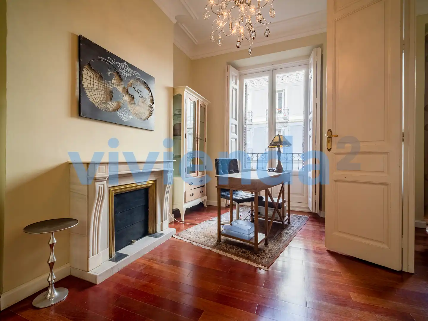 Sala de estar de Piso de alquiler en Madrid con Aire acondicionado y Calefacción