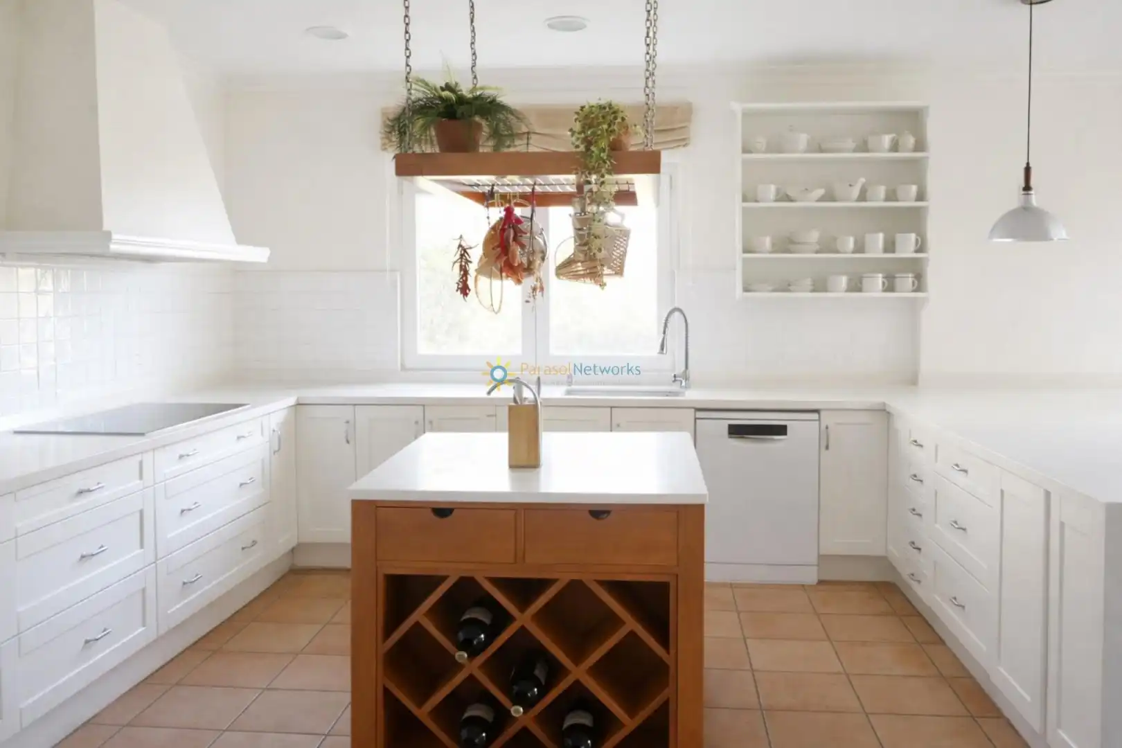 Cocina de Casa o chalet en venta en Gandia con Aire acondicionado, Calefacción y Jardín privado