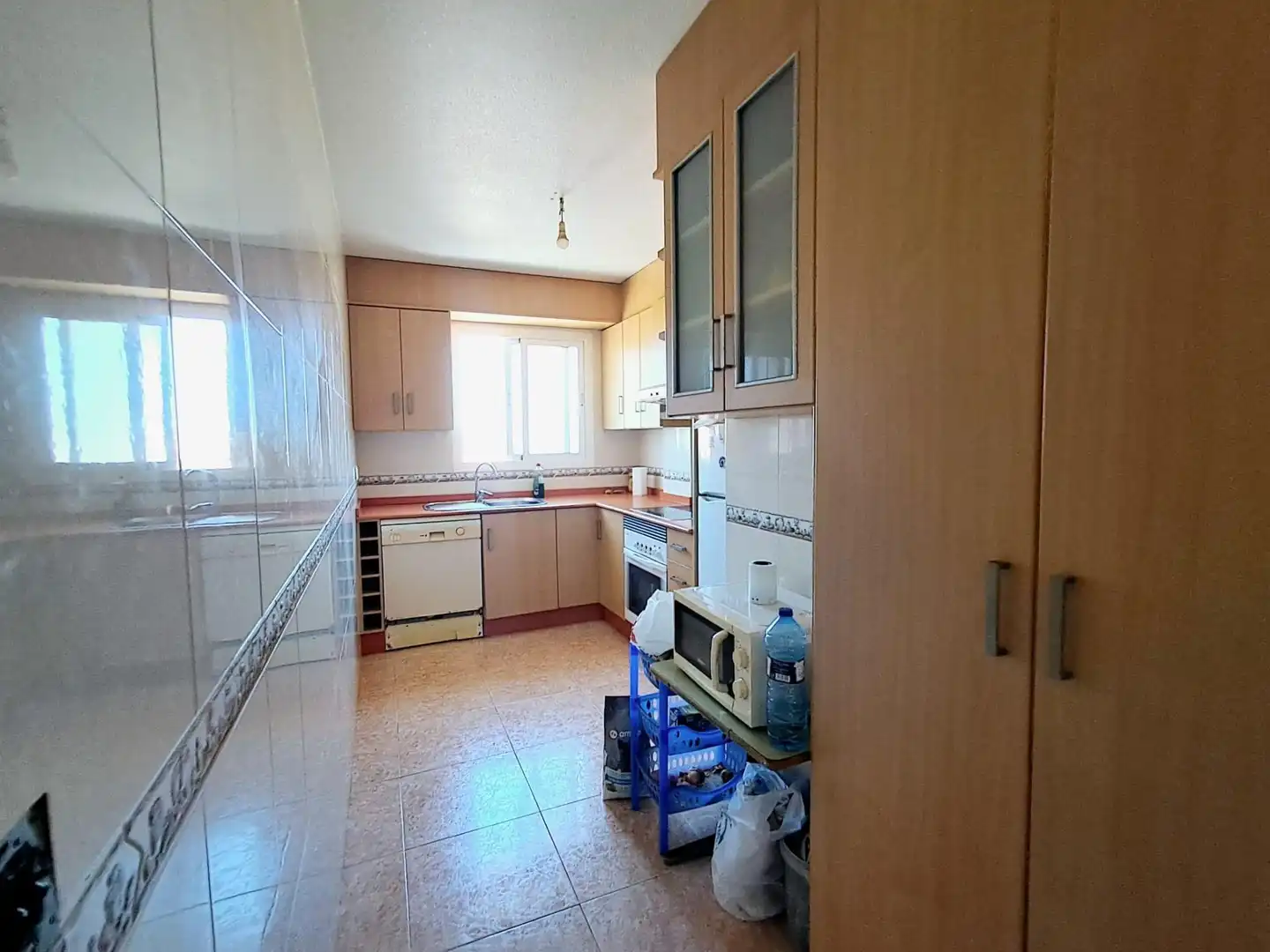 Cocina de Apartamento en venta en Águilas con Amueblado y Balcón