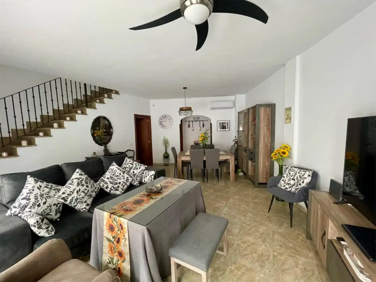 Sala d'estar de Pis en venda en  Palma de Mallorca amb Aire condicionat, Traster i Balcó