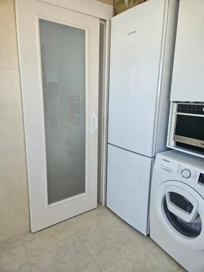 Kitchen of Apartments for sale in La Manga del Mar Menor  with Air Conditioner, Terrace and Furnished