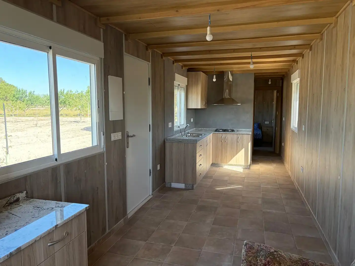 Cocina de Finca rústica de alquiler en Villena con Jardín privado, Trastero y Amueblado
