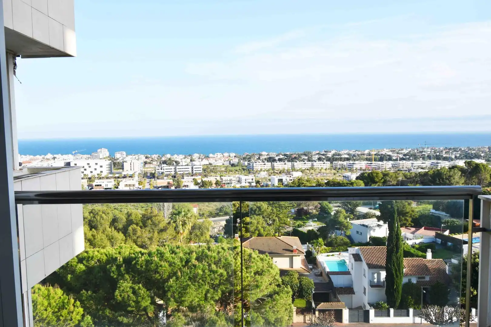 Balcony of Flat for sale in Sitges  with Air Conditioner, Heating and Private garden