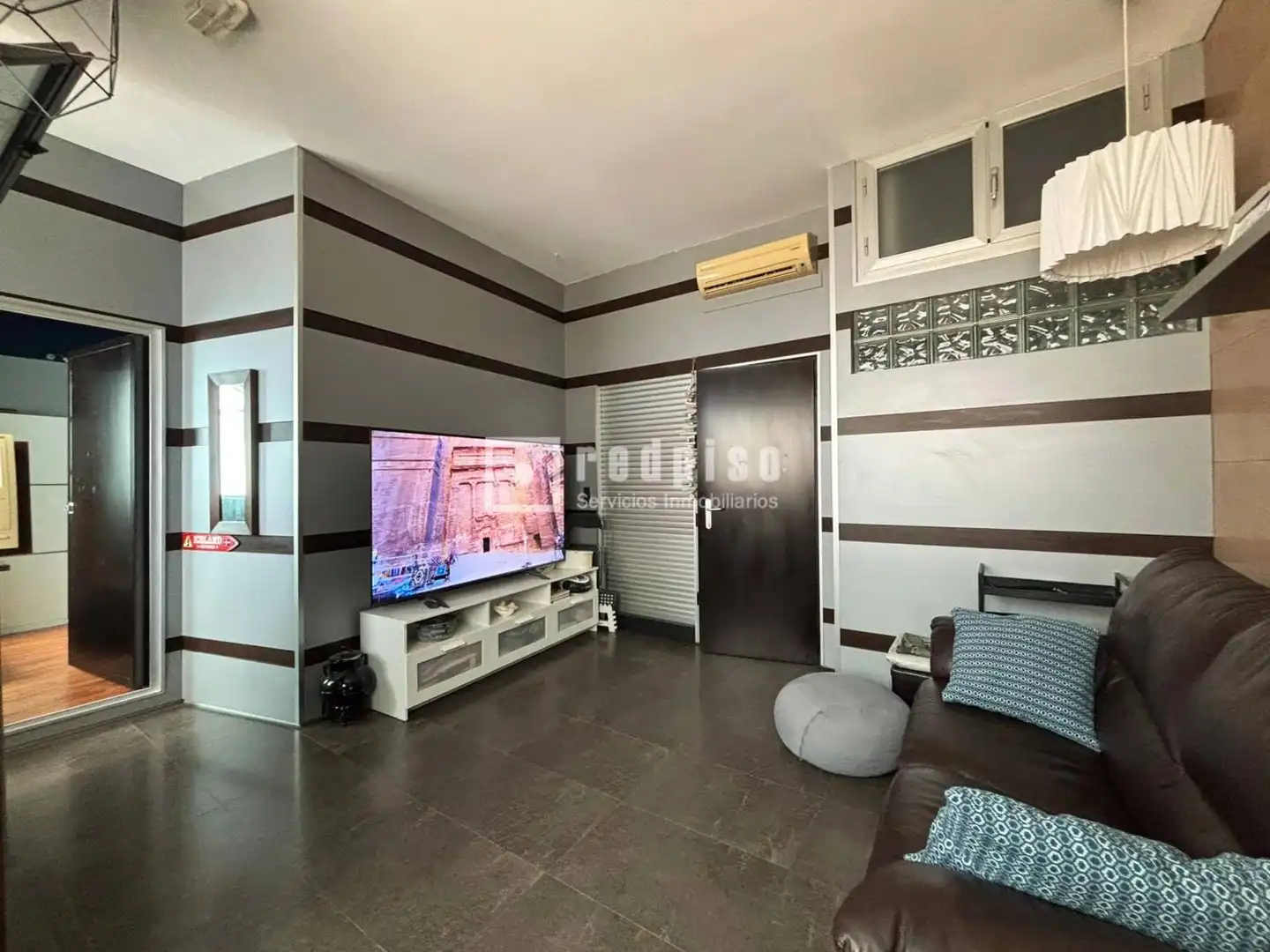 Sala de estar de Loft en venta en San Sebastián de los Reyes con Aire acondicionado