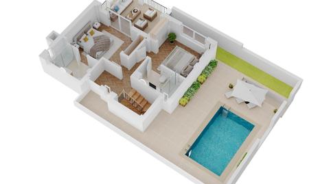 Photo 3 from new construction home in Flat for sale in Urbanizacion el Olimpo, 1, Mijas pueblo, Málaga