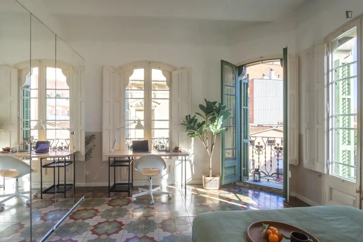 Habitación de Apartamento para compartir en  Palma de Mallorca con Amueblado, Horno y Lavadora
