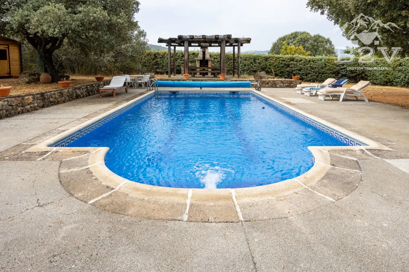 Piscina de Casa o chalet en venta en Garganta de los Montes con Aire acondicionado, Calefacción y Jardín privado