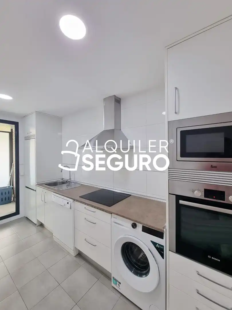 Kitchen of Flat for rent in El Escorial  with Heating, Terrace and Storage room