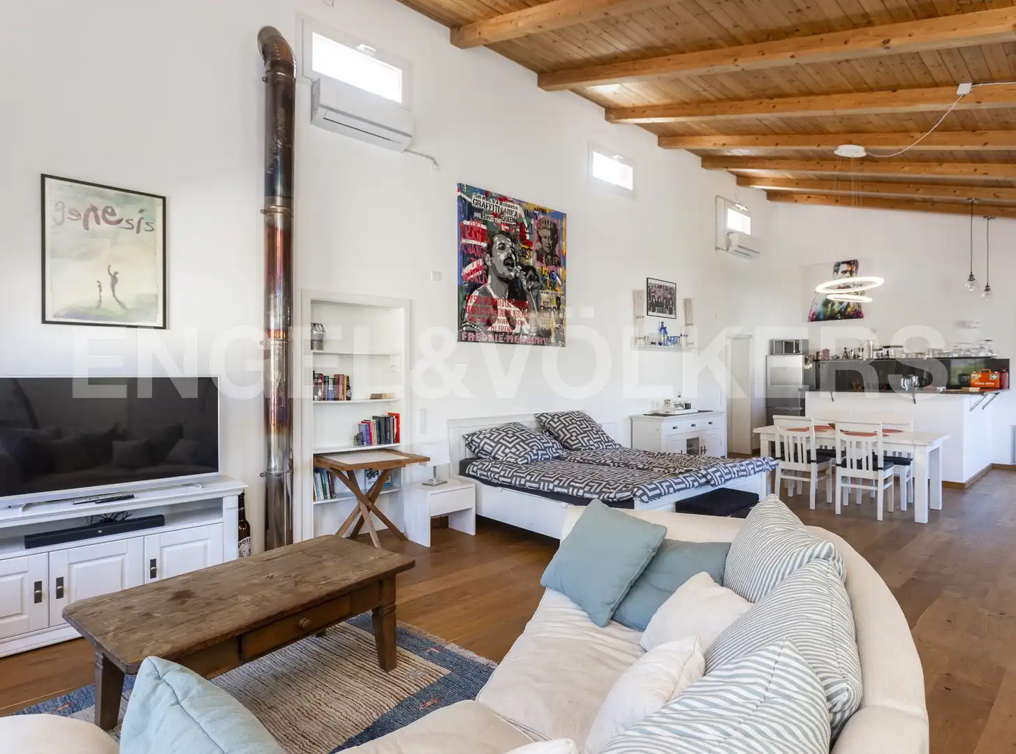 Sala d'estar de Casa o xalet en venda en Calafell amb Aire condicionat, Calefacció i Jardí privat