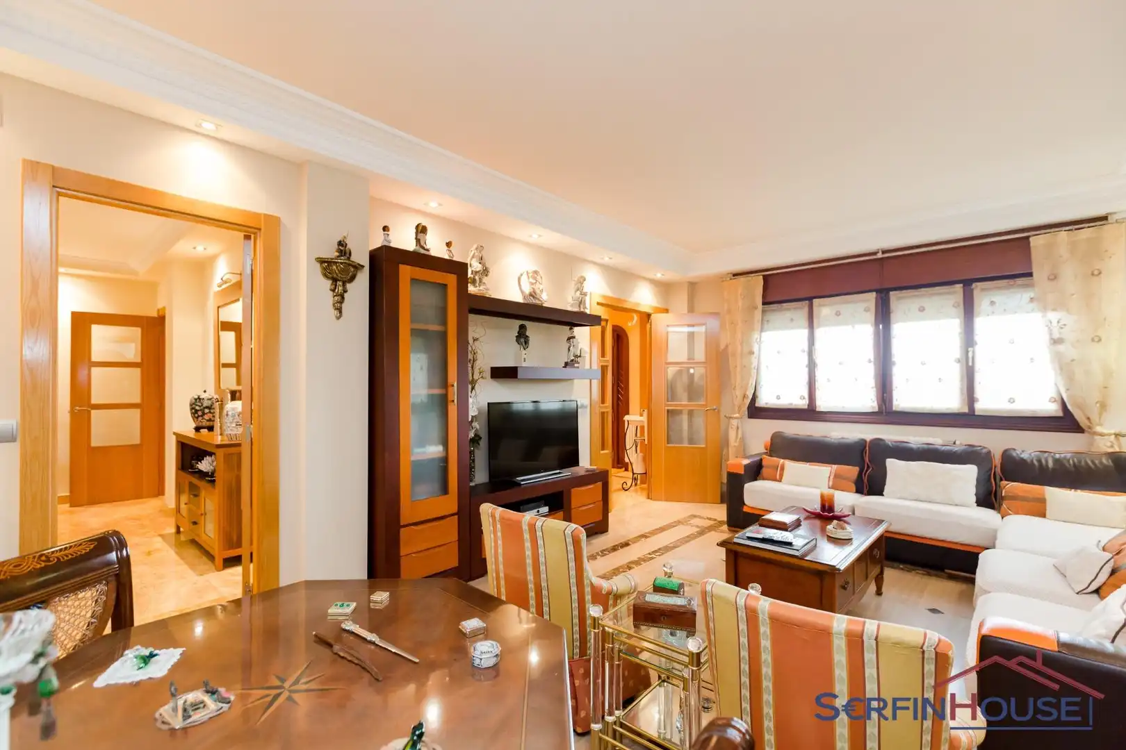 Sala de estar de Casa o chalet en venta en Meruelo con Calefacción, Jardín privado y Terraza