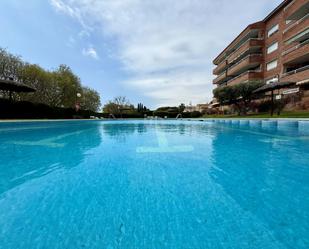 Swimming pool of Flat for sale in Sant Andreu de Llavaneres  with Heating, Terrace and Swimming Pool