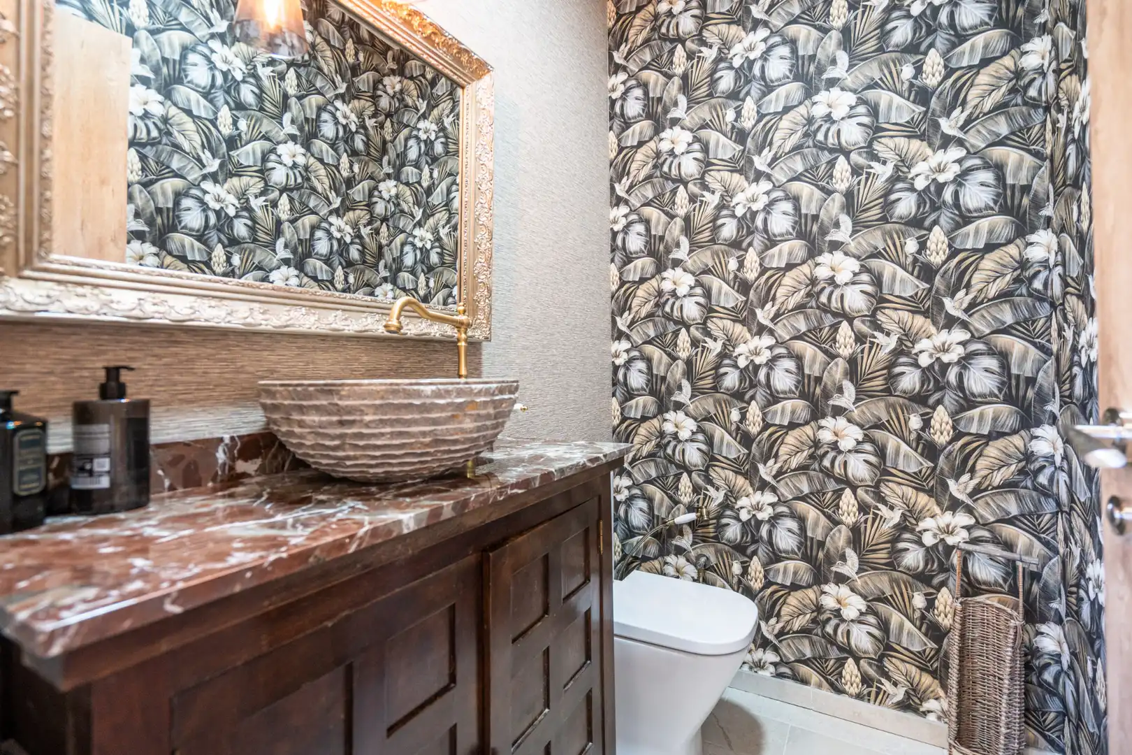 Baño de Finca rústica en venta en Guadarrama con Aire acondicionado, Calefacción y Jardín privado
