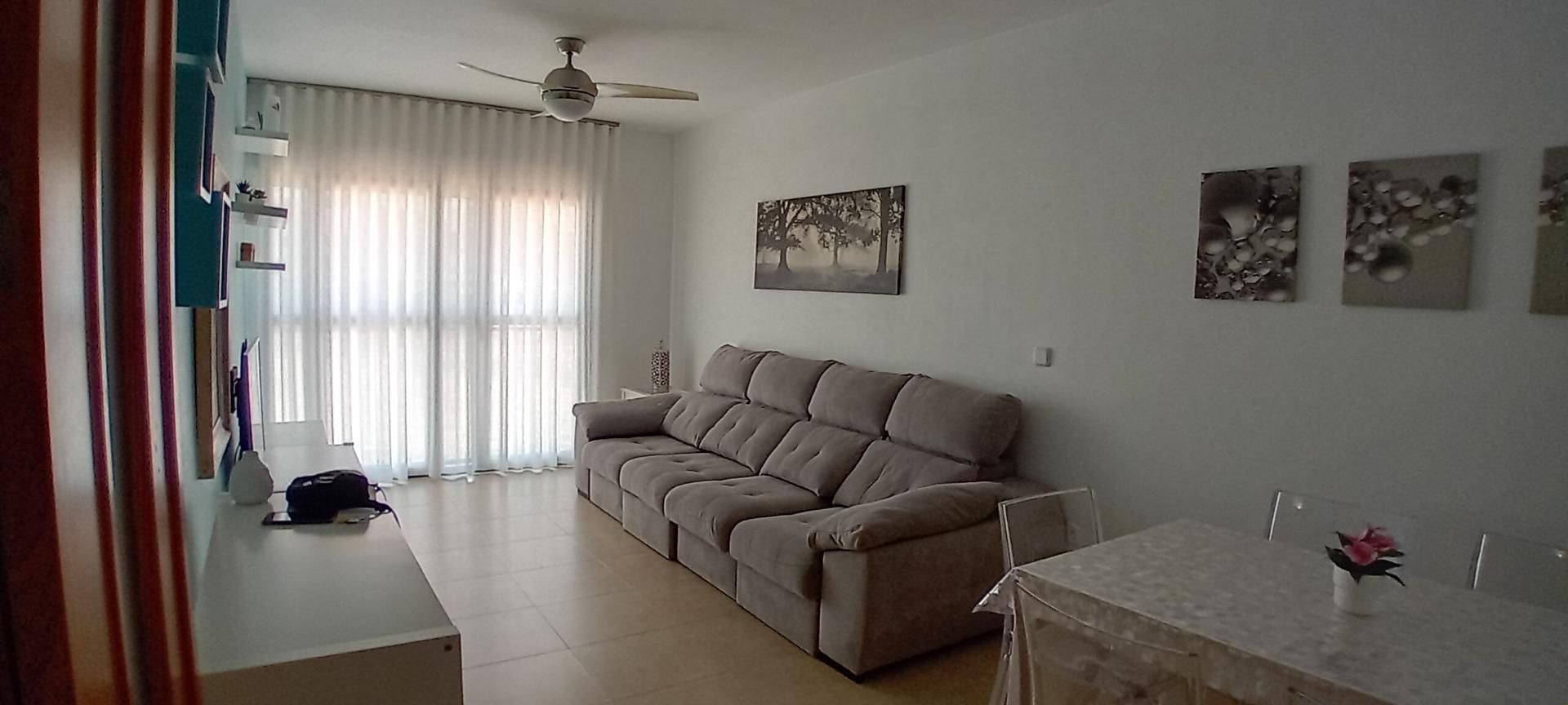 Sala d'estar de Pis de lloguer en  Murcia Capital amb Aire condicionat