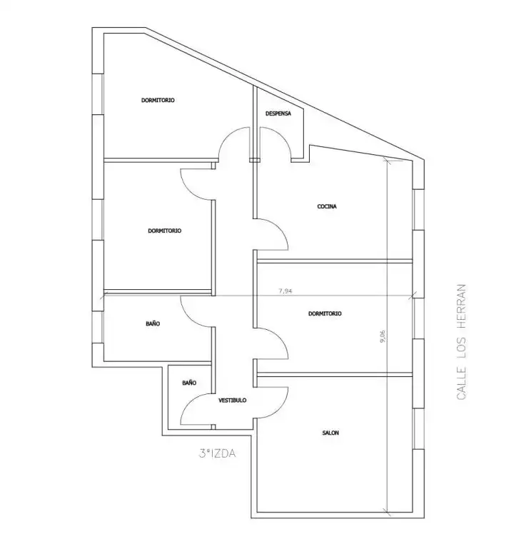 Wohnung zum Verkauf in Vitoria - Gasteiz mit Heizung, Parkett und Möbliert