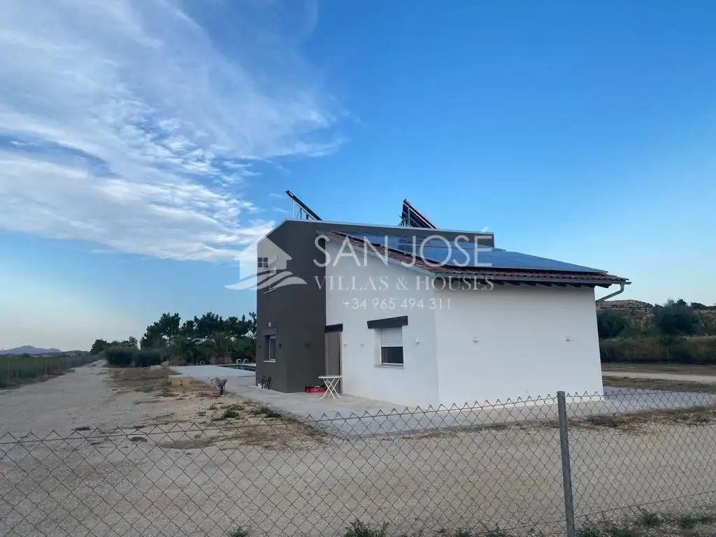 Vista exterior de Casa o chalet en venta en Aspe con Calefacción, Jardín privado y Trastero