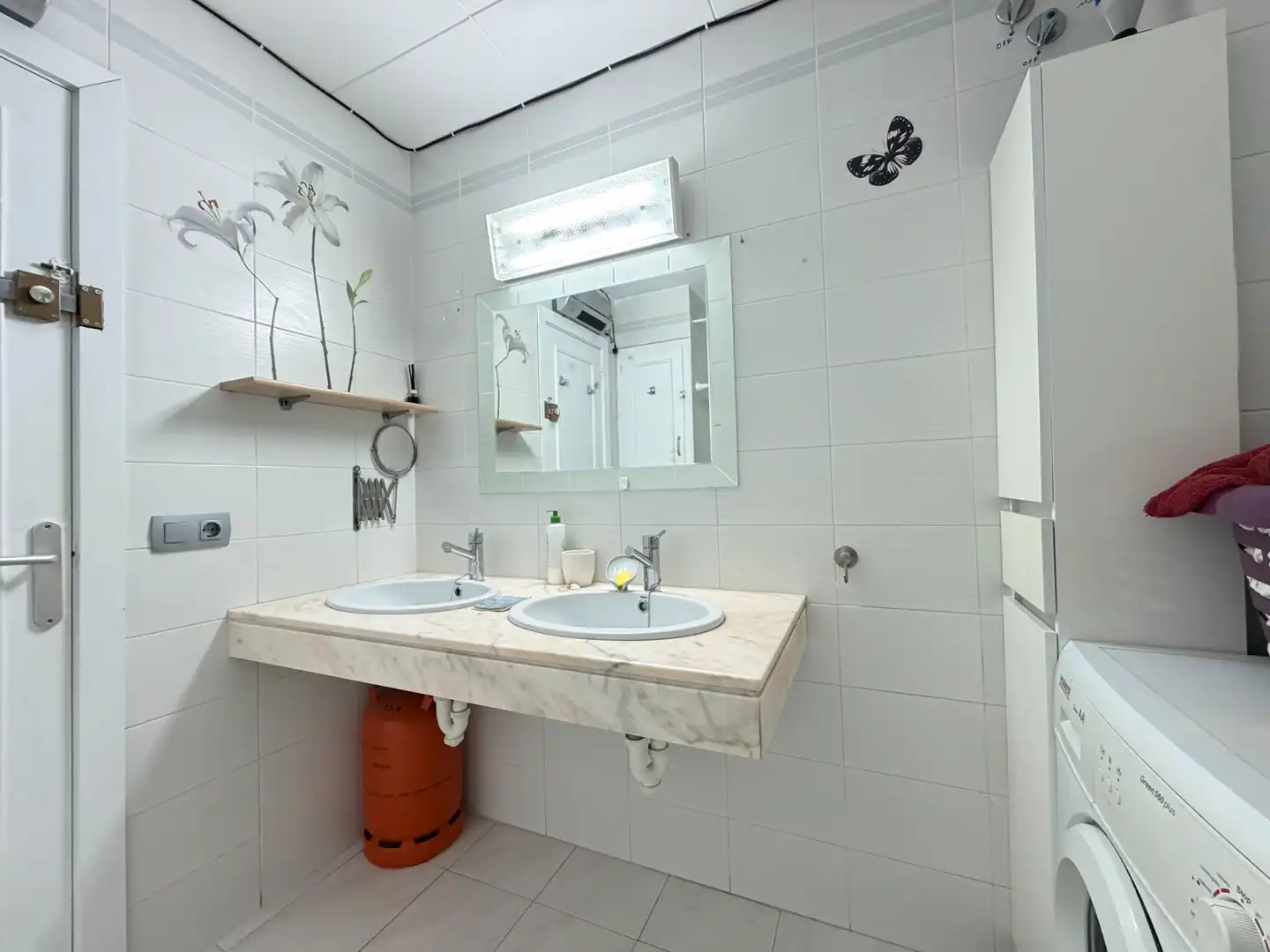Baño de Apartamento en venta en Roses con Aire acondicionado, Terraza y Amueblado