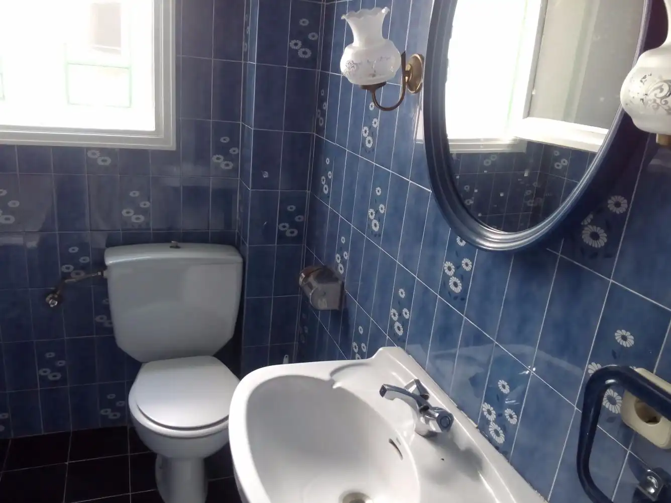 Baño de Piso de alquiler en Madrid con Calefacción, Parquet y Terraza