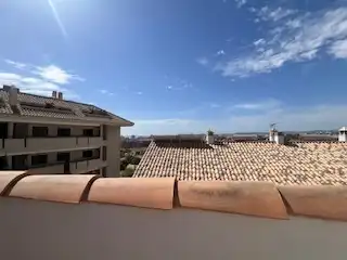 Exterior view of Detached homes for sale in Fuengirola  with Air Conditioner, Storage room and Community pool