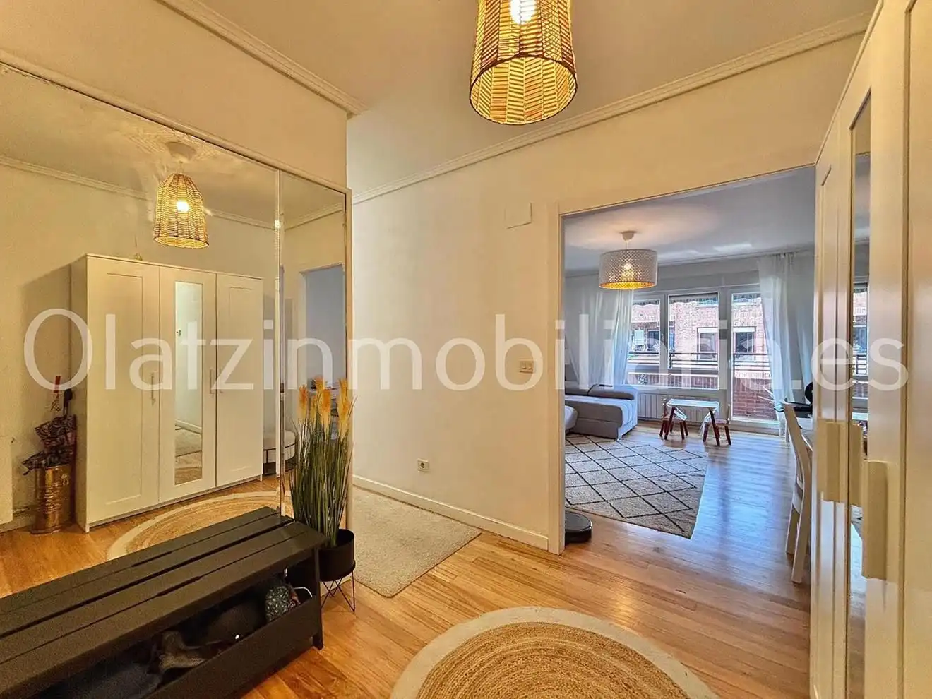 Sala de estar de Piso en venta en Zalla  con Calefacción, Terraza y Trastero