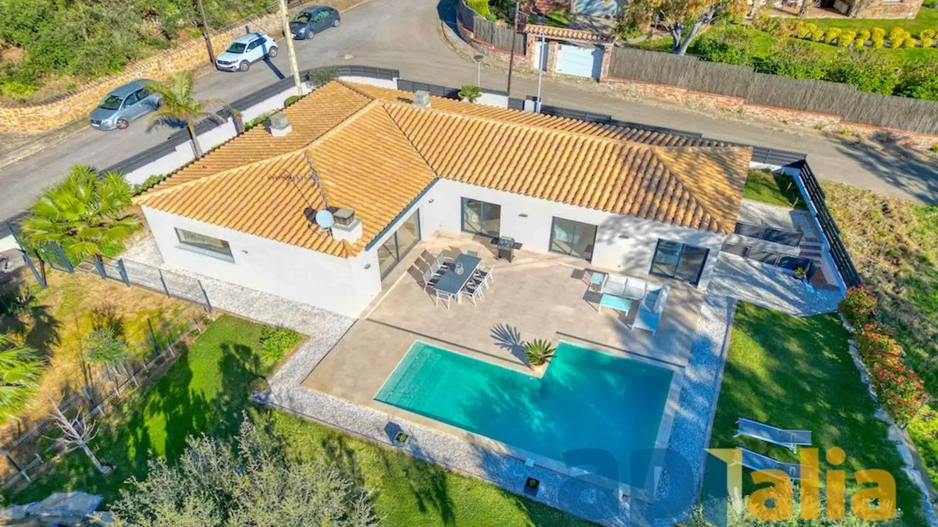 Vista exterior de Casa o chalet en venta en Castell d'Aro, Platja d'Aro i s'Agaró con Calefacción, Jardín privado y Terraza