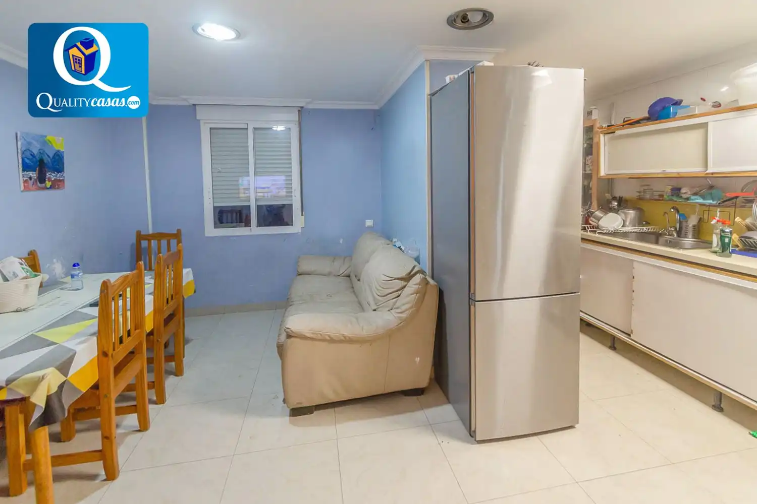 Cocina de Apartamento en venta en Alicante / Alacant con Aire acondicionado y Terraza