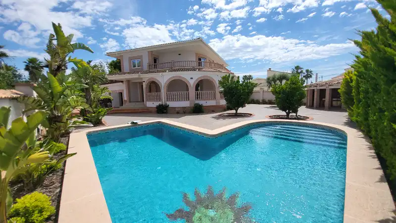 Swimming pool of Houses for sale in Rojales  with Terrace, Storage room and Swimming Pool