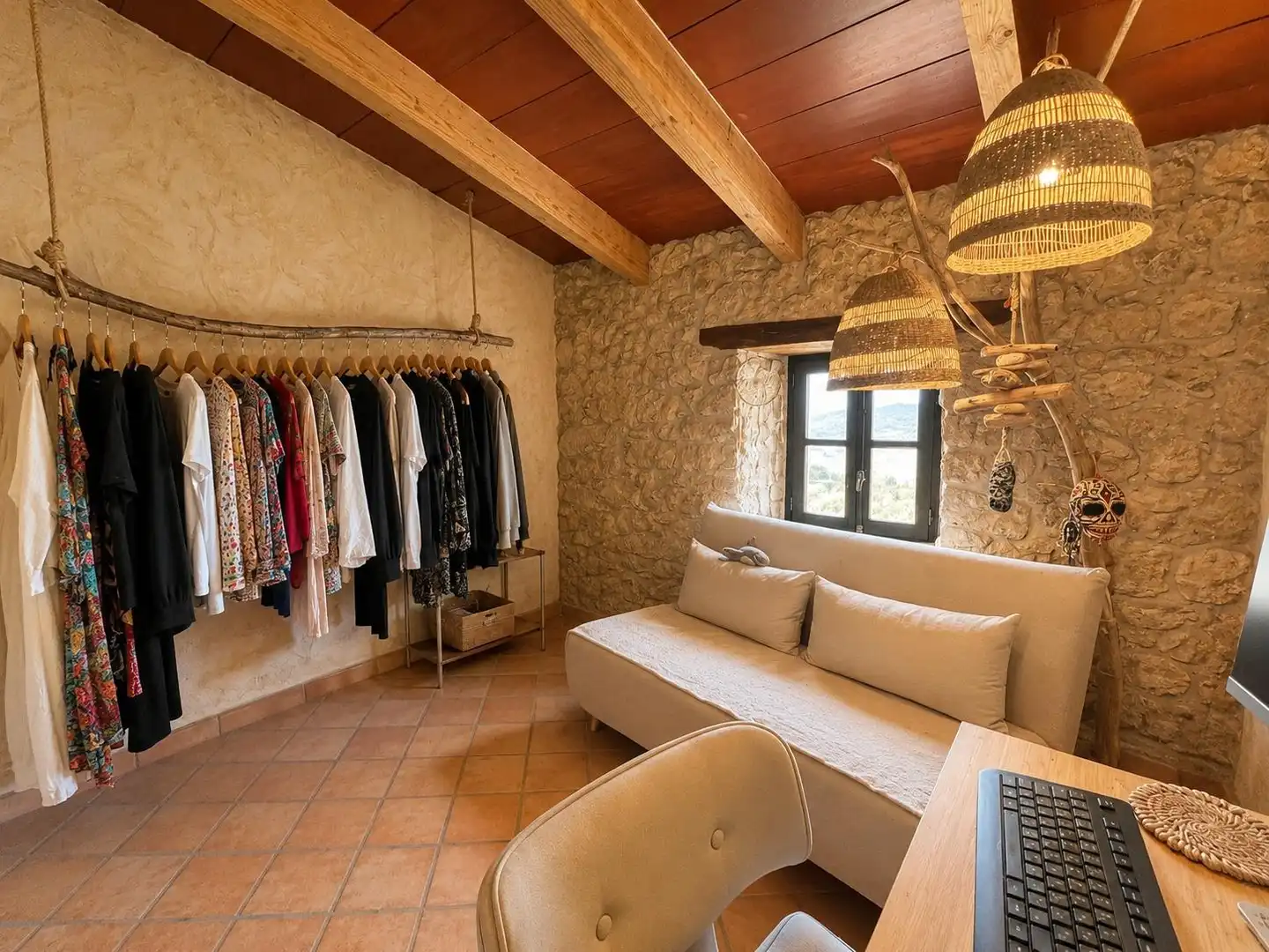 Living room of Houses for sale in Pollença  with Air Conditioner, Terrace and Balcony