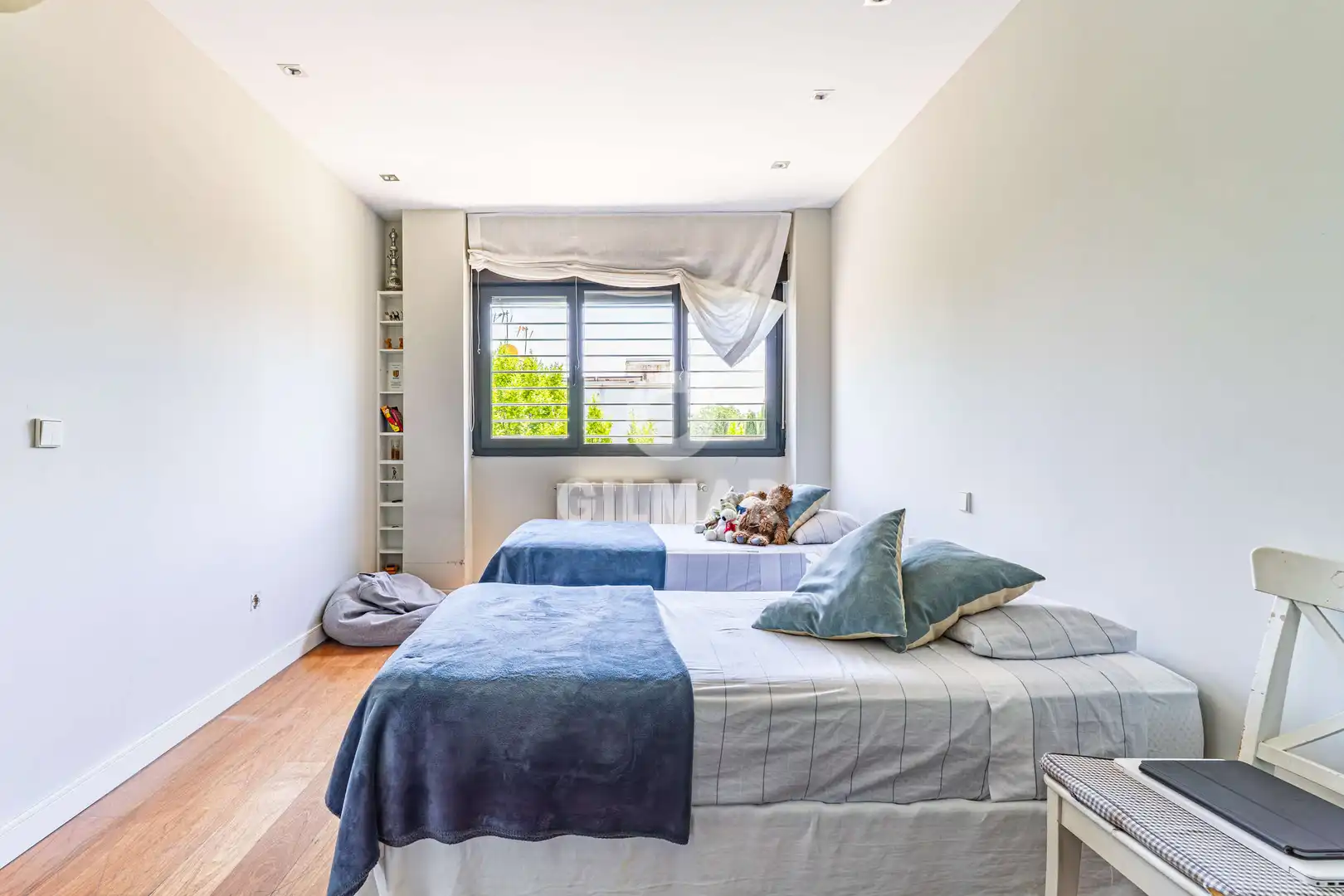 Bedroom of Detached homes for sale in Madrid  with Heating, Private garden and Swimming Pool