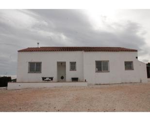 Vista exterior de Finca rústica en venda en Monóvar  / Monòver amb Terrassa