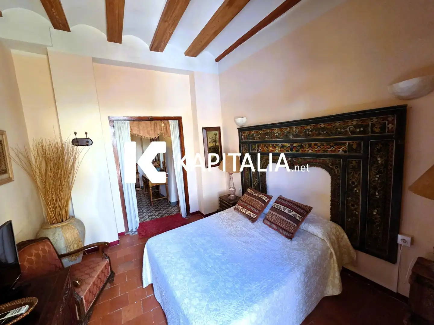 Habitación de Finca rústica en venta en Ontinyent con Aire acondicionado, Jardín privado y Balcón