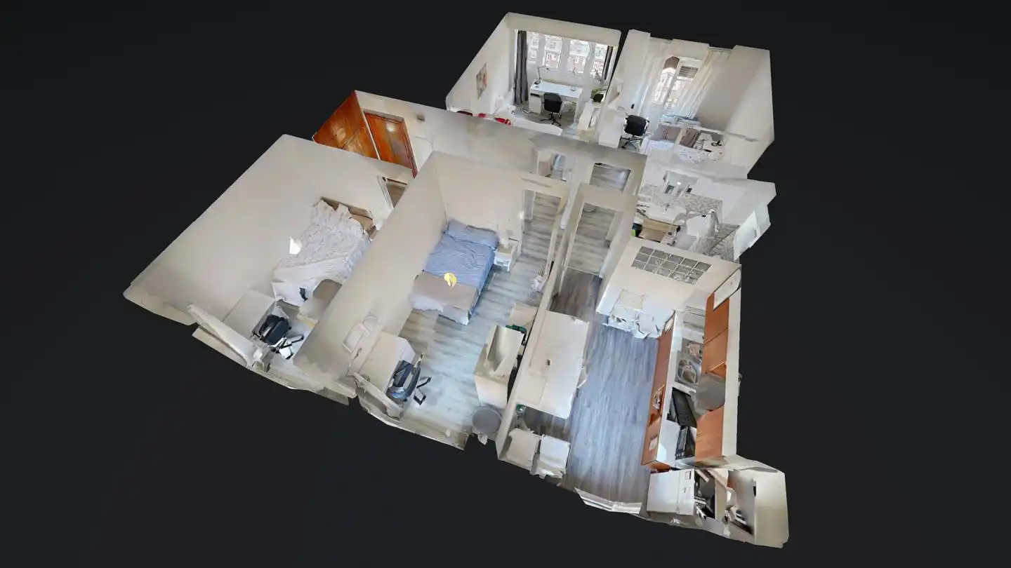 Habitación de Piso para compartir en Oviedo  con Calefacción y Amueblado