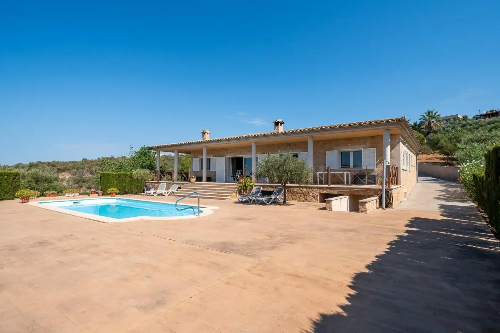 Exterior view of Houses for sale in  Palma de Mallorca  with Heating, Private garden and Terrace