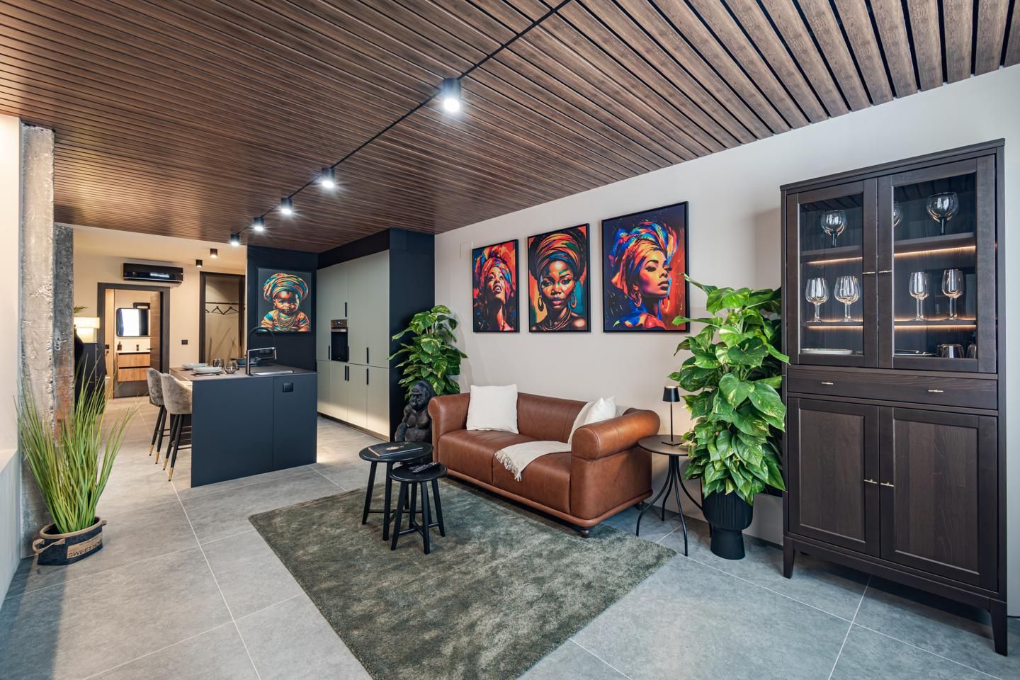 Living room of Planta baja for sale in Málaga Capital  with Air Conditioner, Heating and Terrace