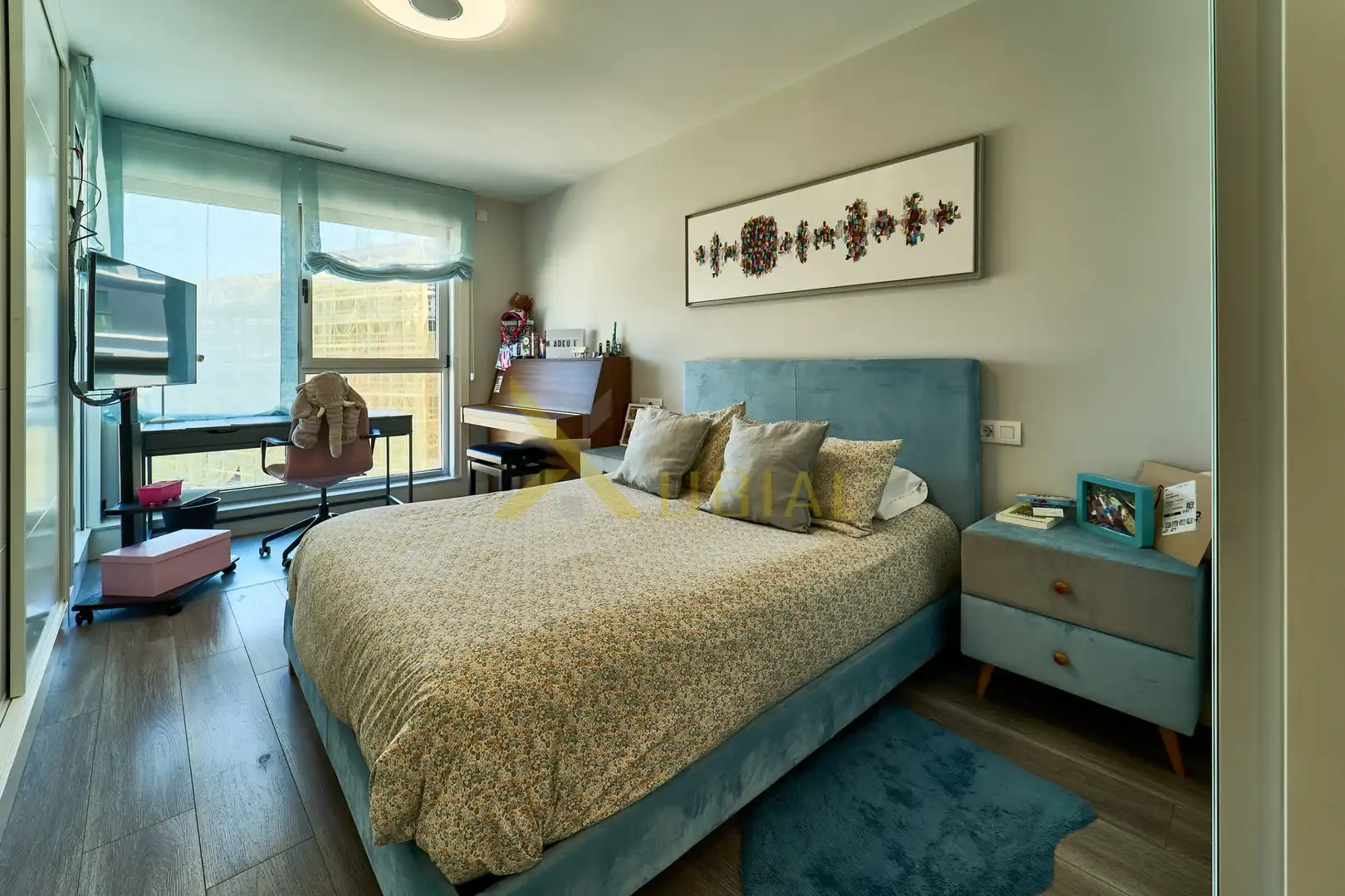 Bedroom of Flat for sale in A Coruña Capital   with Storage room, Furnished and Balcony
