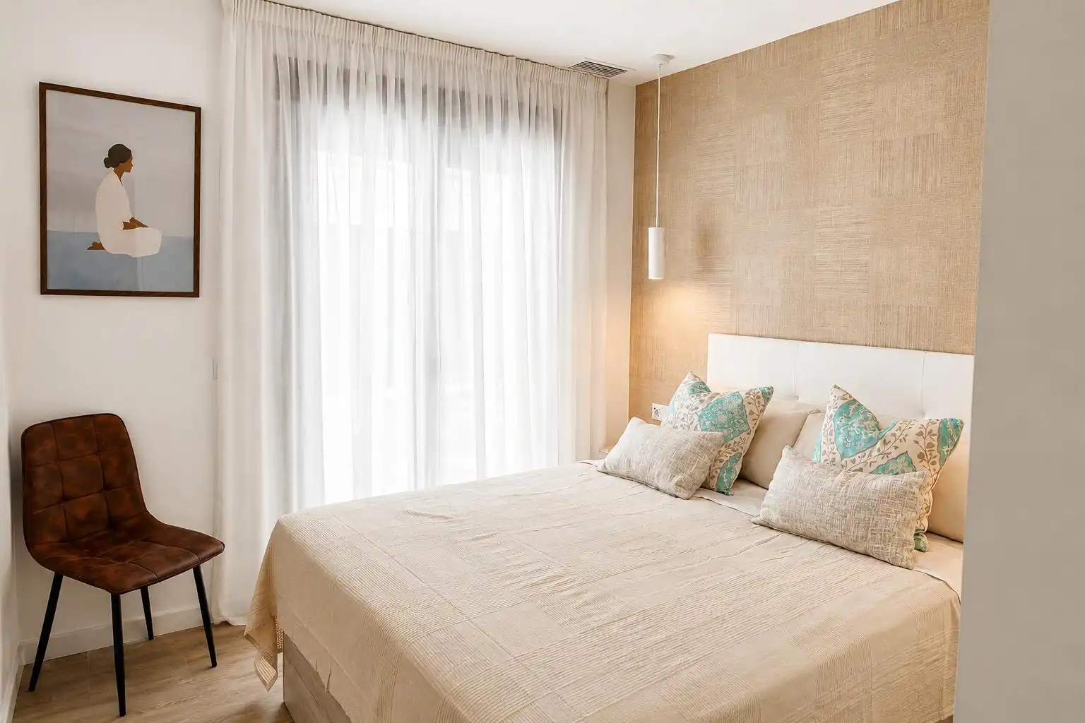 Bedroom of Flat for rent in Fuengirola  with Air Conditioner, Furnished and Washing machine