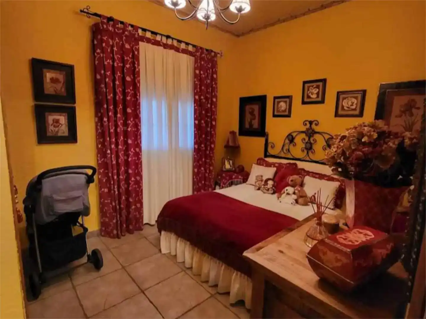 Habitación de Finca rústica en venta en Bigastro con Aire acondicionado, Jardín privado y Piscina