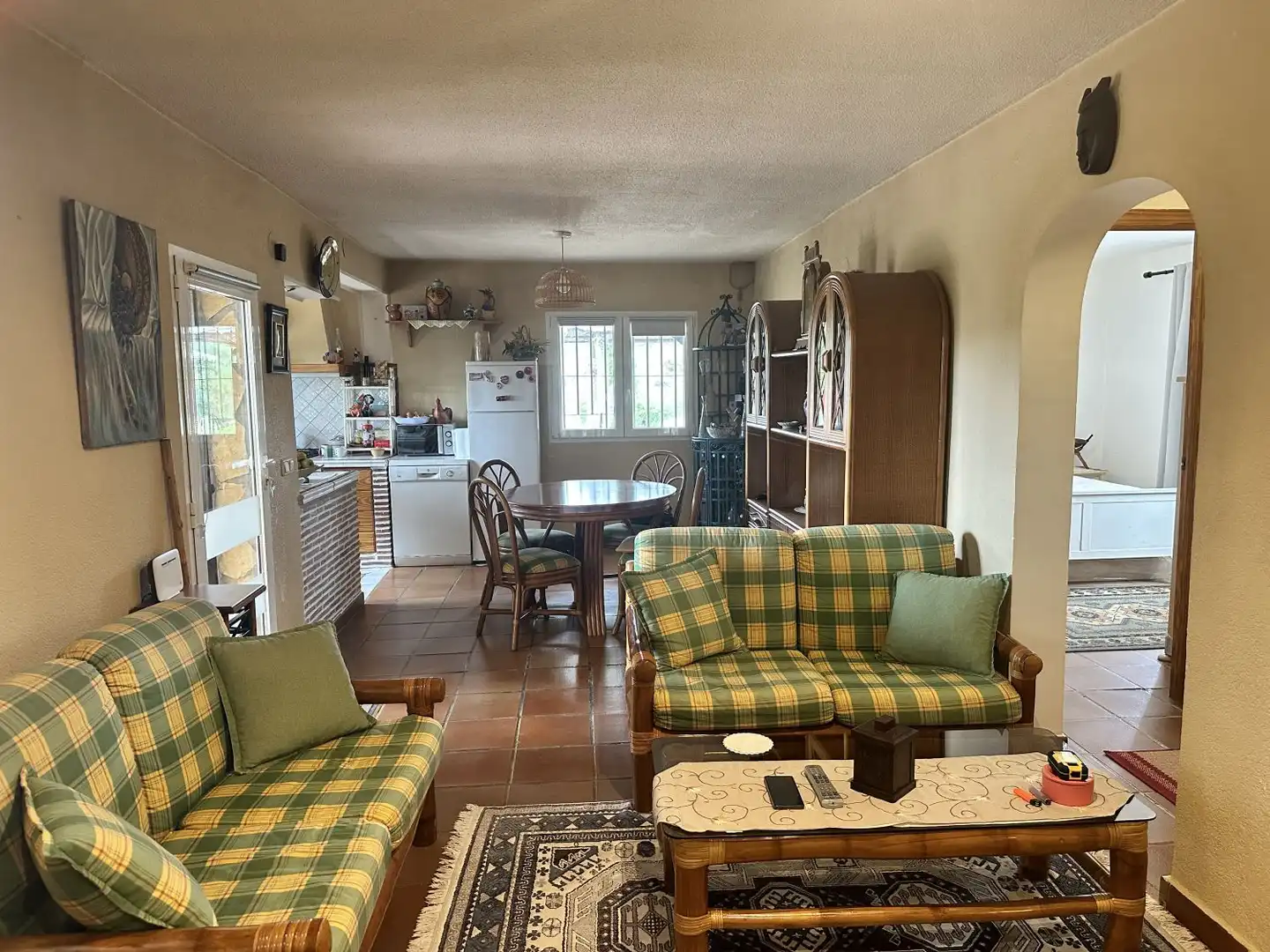 Living room of Houses for sale in Alfara de la Baronia  with Heating, Private garden and Terrace