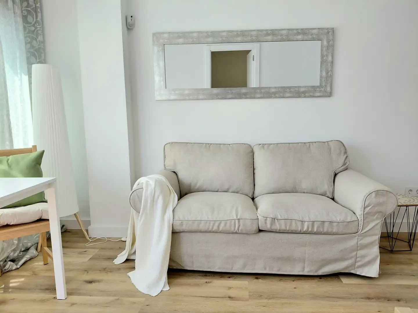 Sala de estar de Apartamento de alquiler en Las Palmas de Gran Canaria con Parquet, Amueblado y Lavadora