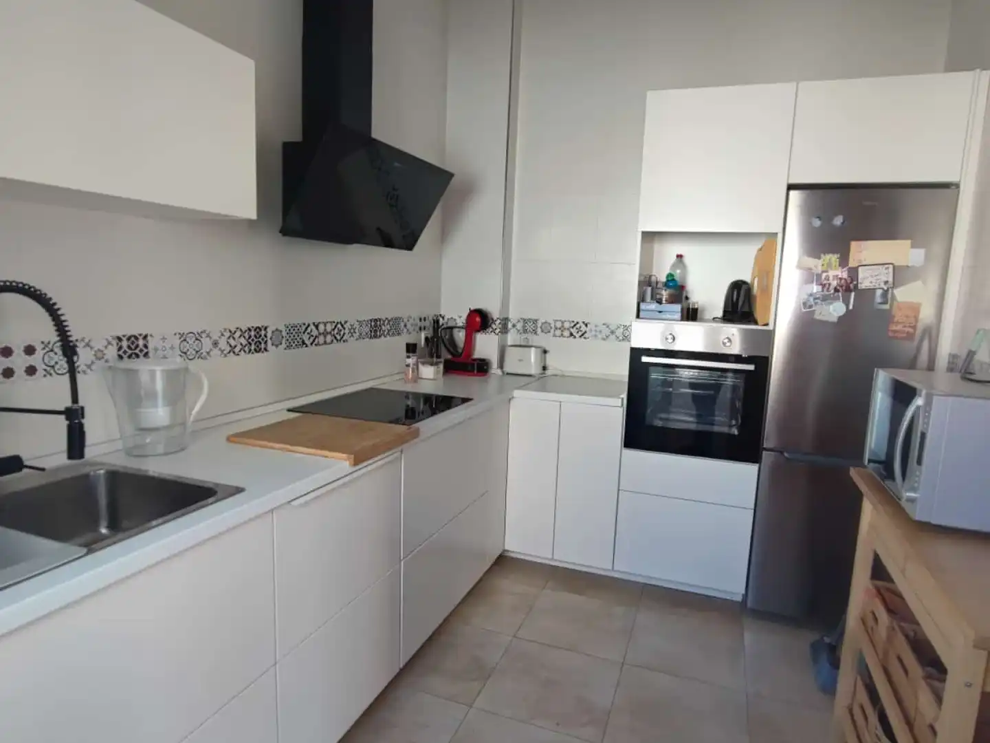 Cocina de Ático de alquiler en Murcia con Aire acondicionado, Calefacción y Terraza