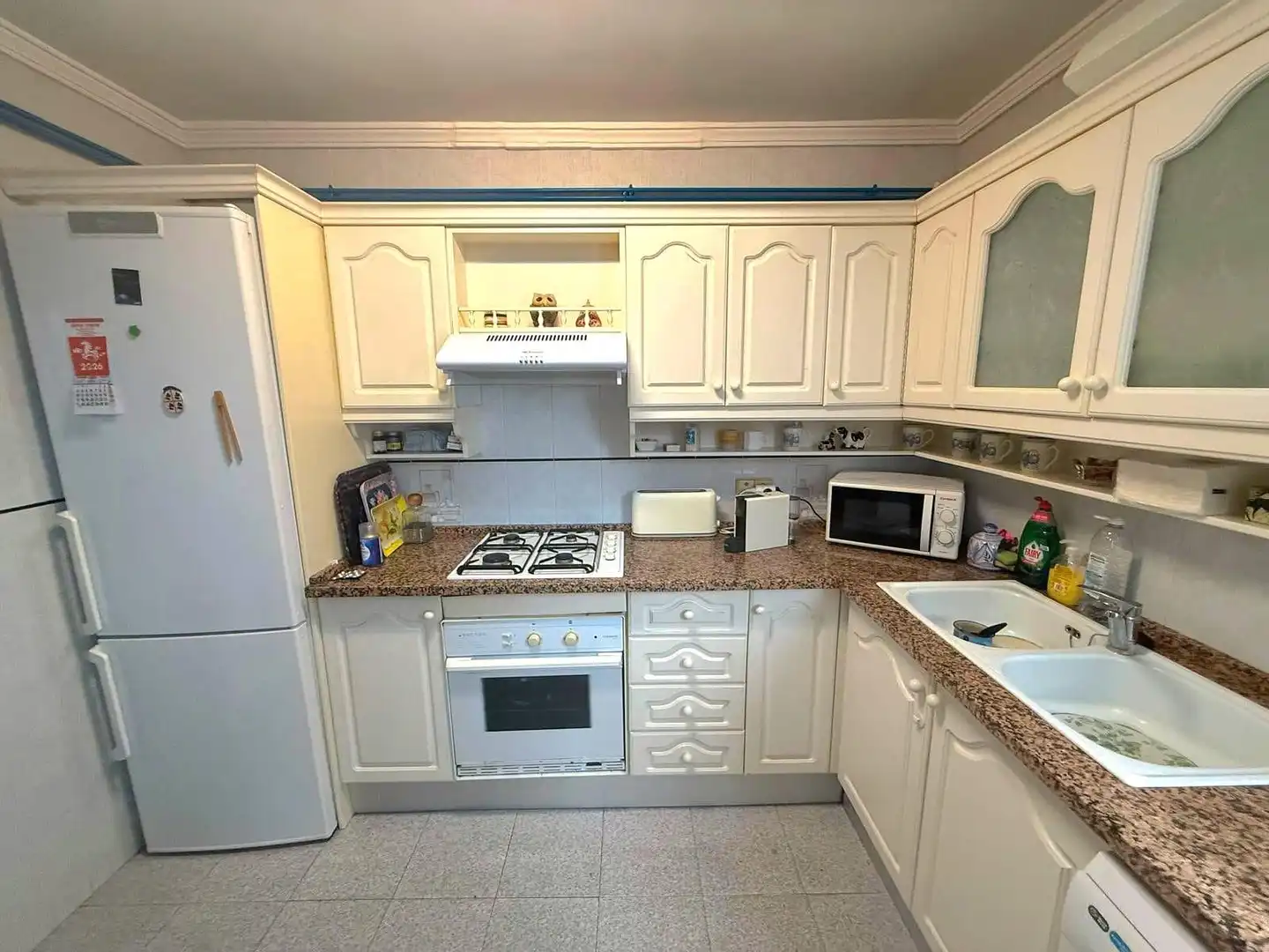 Cocina de Apartamento en venta en Calafell con Calefacción, Jardín privado y Terraza