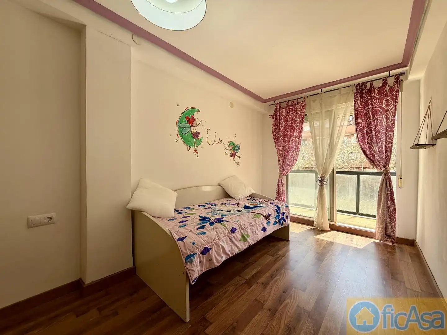 Bedroom of Flat for sale in Castellón de la Plana / Castelló de la Plana  with Air Conditioner, Parquet flooring and Balcony