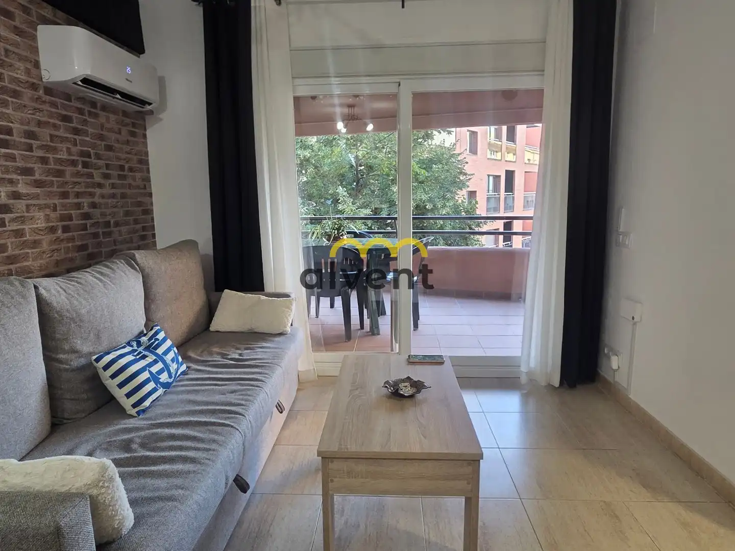 Sala de estar de Piso en venta en Lloret de Mar con Aire acondicionado, Calefacción y Terraza