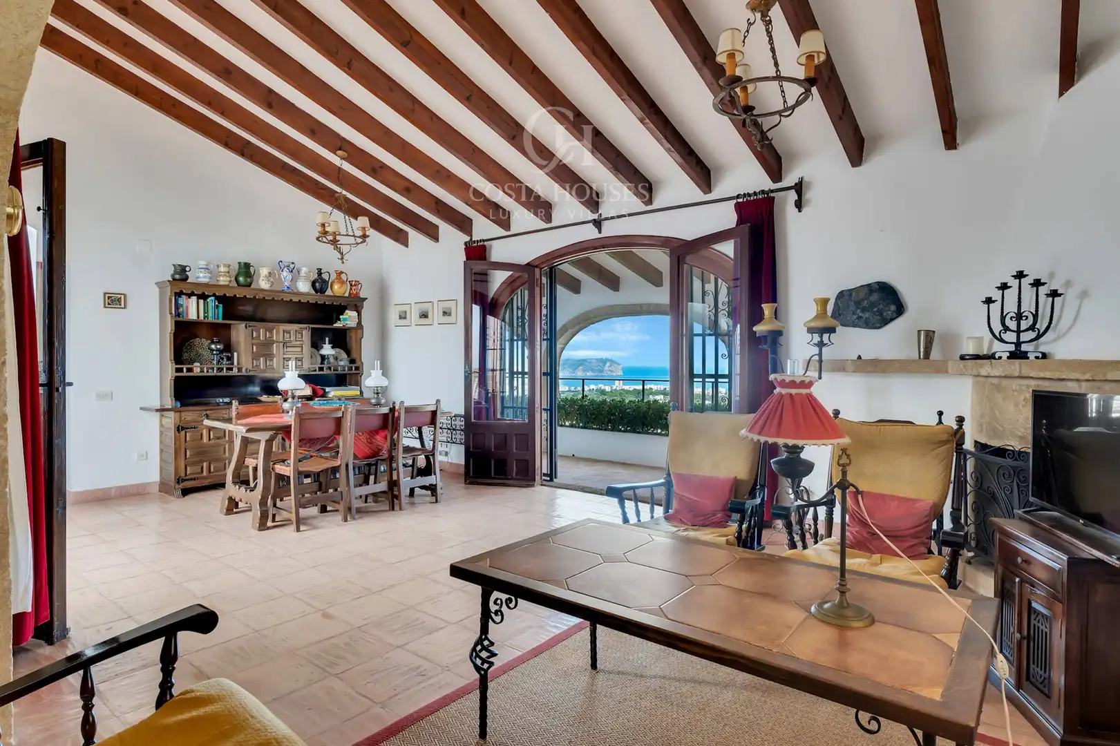 Dining room of Houses for sale in Jávea / Xàbia  with Private garden, Terrace and Storage room