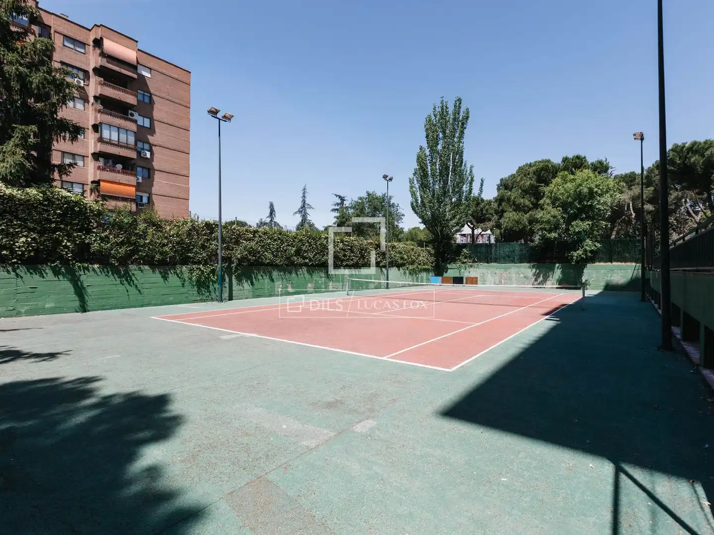 Exterior view of Flat for rent in Madrid  with Air Conditioner, Heating and Private garden