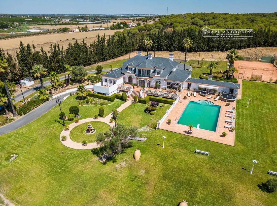 Exterior view of House or chalet for sale in Aljaraque  with Air Conditioner, Heating and Private garden