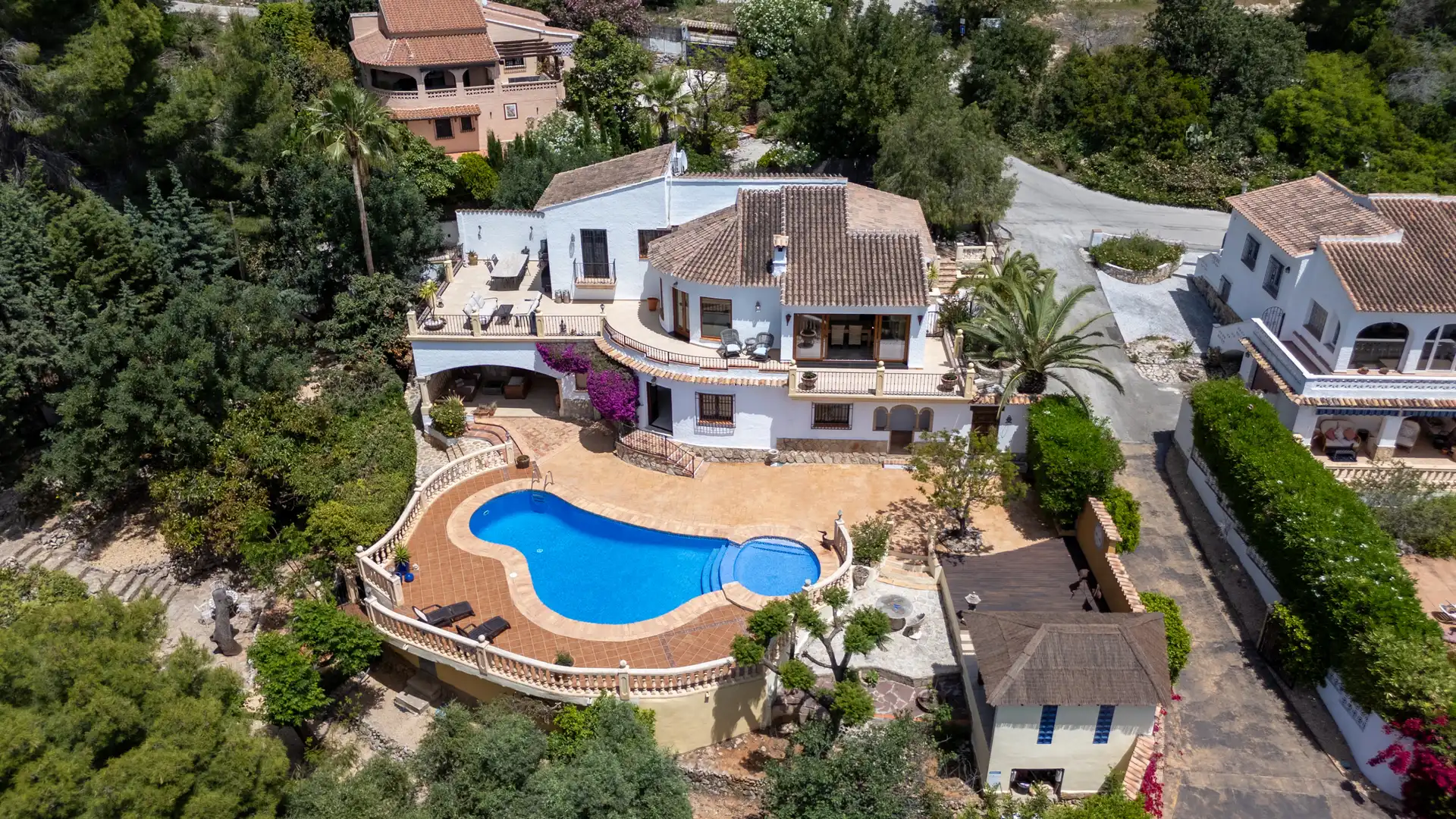 Vista exterior de Casa o xalet en venda en Jávea / Xàbia amb Aire condicionat