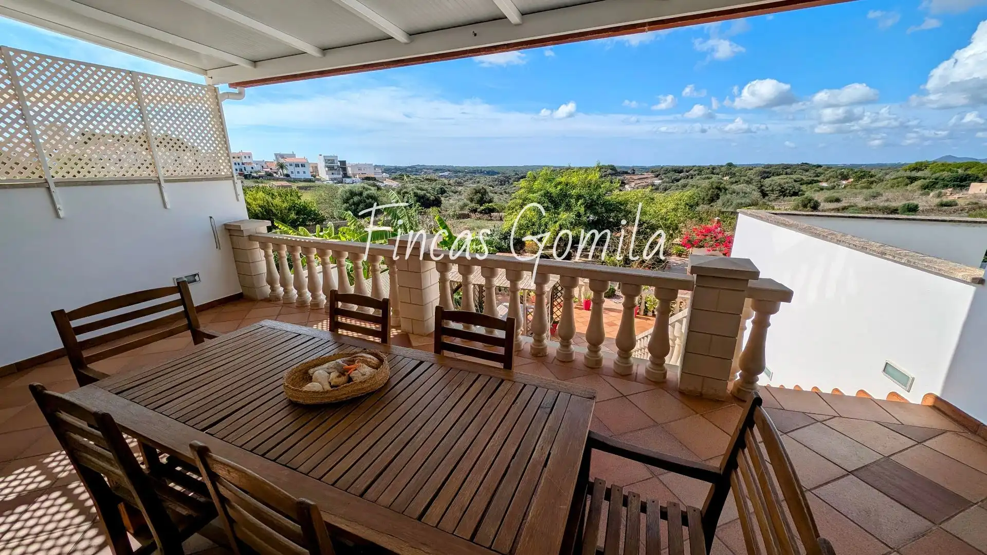 Terrace of Country homes for sale in Alaior  with Air Conditioner, Heating and Swimming Pool