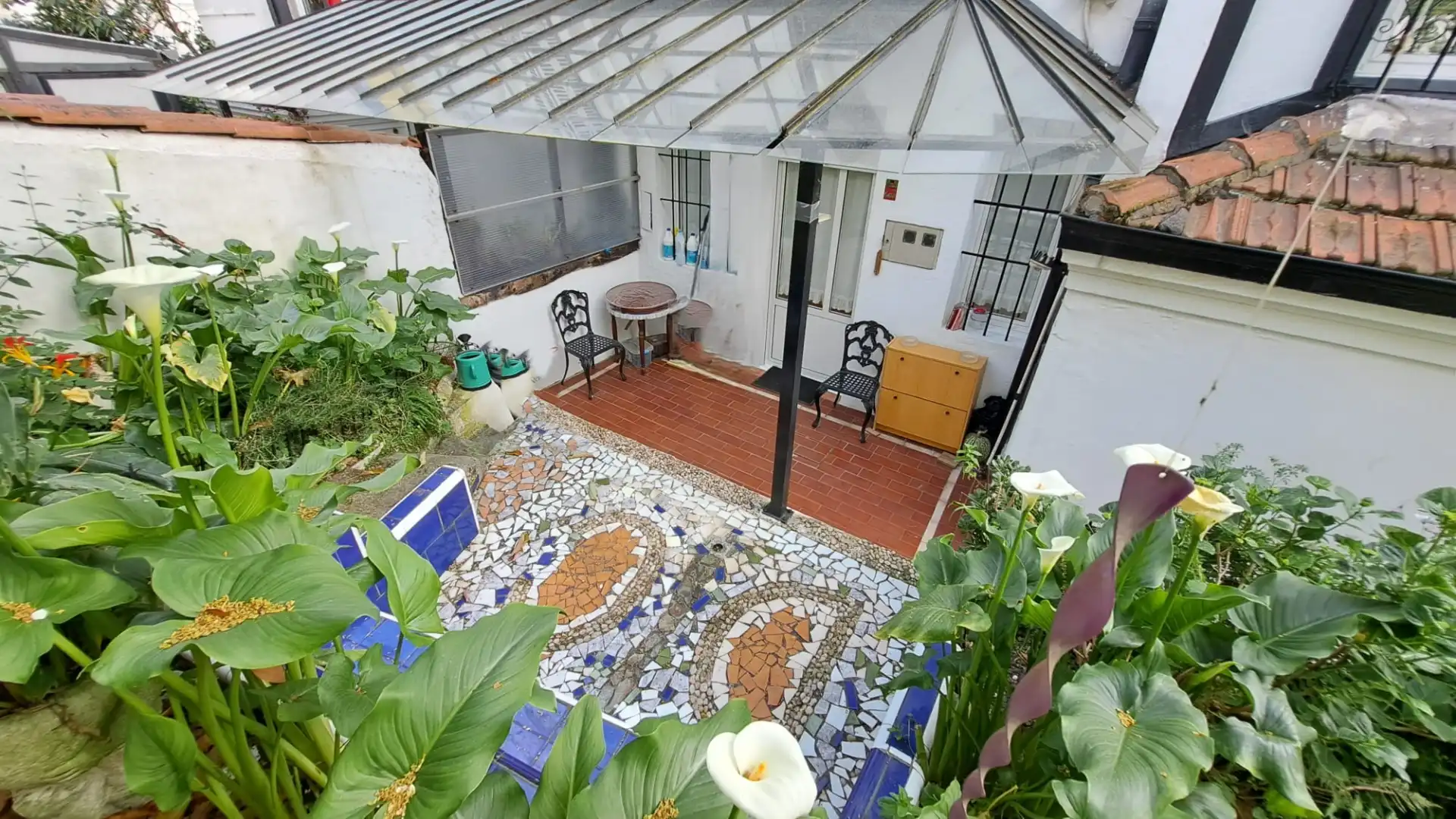 Terrassa de Casa o xalet en venda en Bilbao  amb Calefacció, Jardí privat i Terrassa