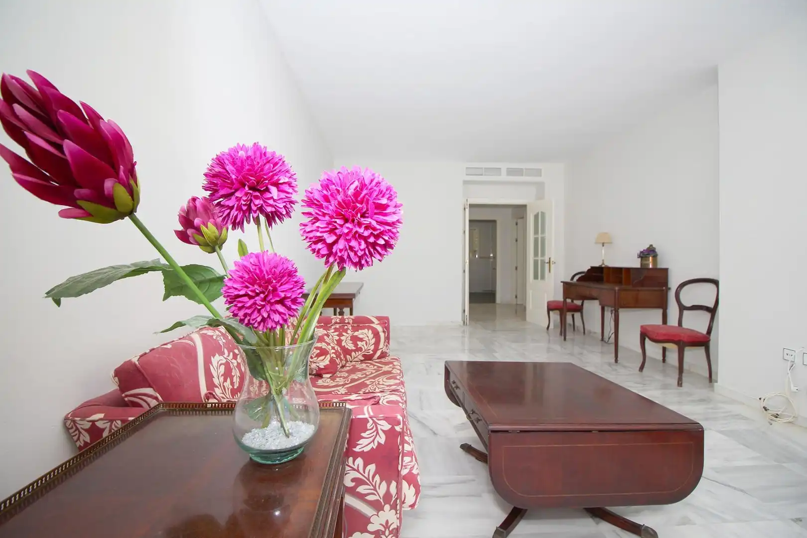 Living room of Flat for rent in Málaga  with Air Conditioner, Heating and Terrace